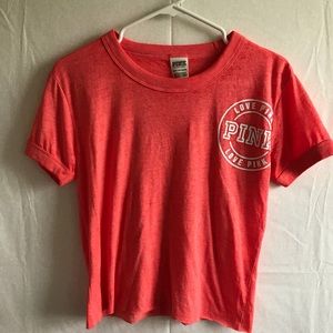 MOVING! MUST GO! light coral VS PINK t shirt